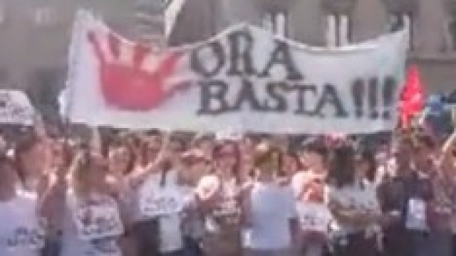 Quota 96: Renzi non risponde, lavoratori in piazza