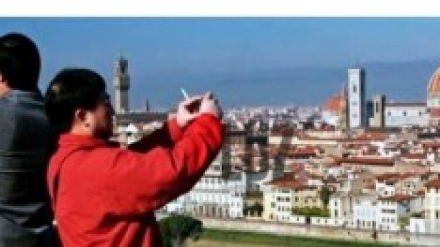 Cinesi in vacanza in Italia