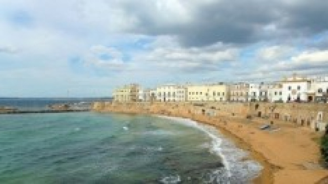 Uno sguardo sulla citt&agrave; vecchia di Gallipoli.