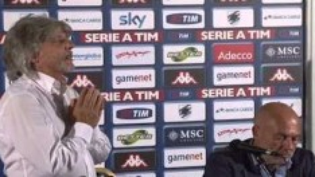 Il presidente della Sampdoria Ferrero