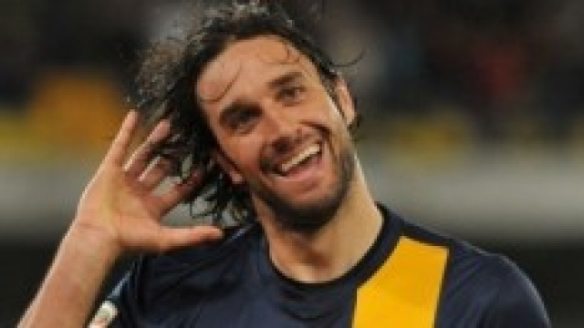 Luca Toni attaccante del Verona