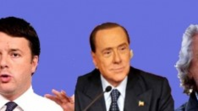 Renzi, Berlusconi, Grillo: riforme e giustizia 