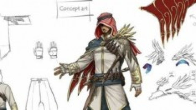 Concept Art di un personaggio di Tekken 7