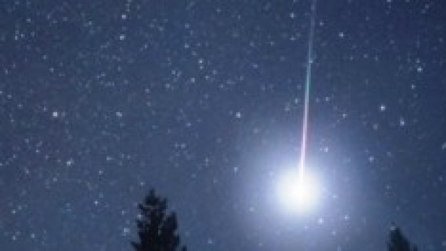 Stelle cadenti nella notte del 10 agosto.