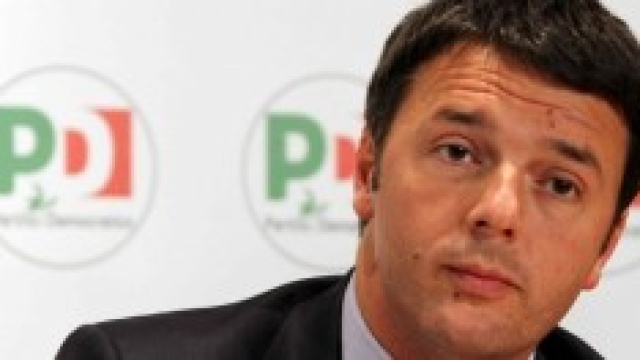 Il Premier del Pd Matteo Renzi