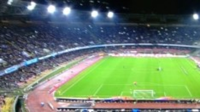 Lo stadio San Paolo di Napoli