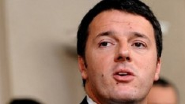 Il Presidente del Consiglio Matteo Renzi