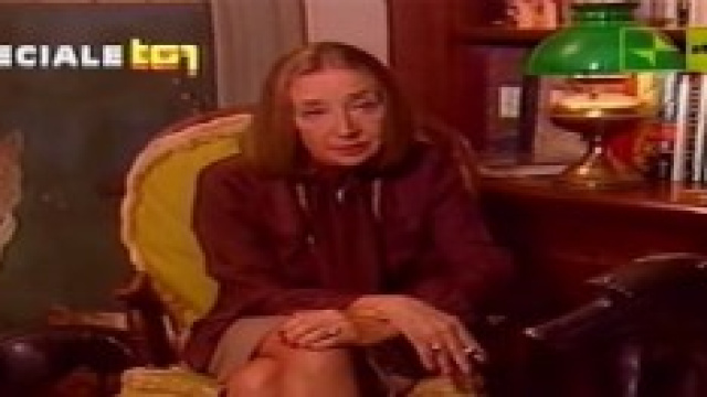 Oriana Fallaci in uno speciale Rai