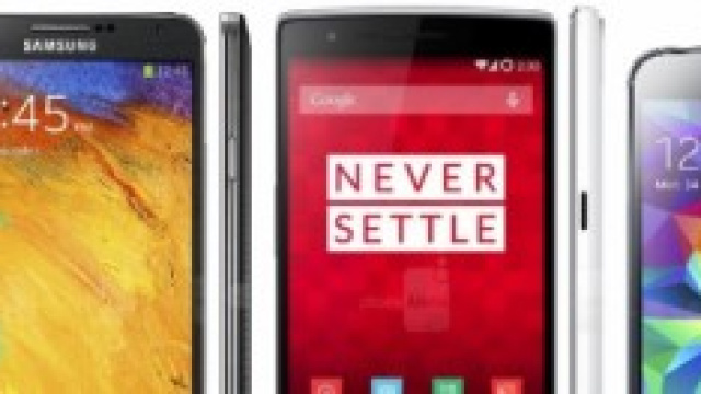 Galaxy S5 vs OnePlus One vs Galaxy Note 3