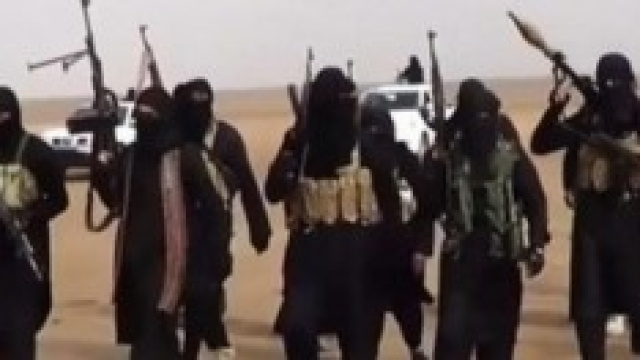 Guerriglieri Isis in perlustrazione