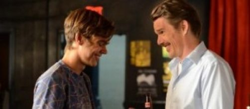 Ellar Coltrane y Ethan Hawke en "Boyhood"