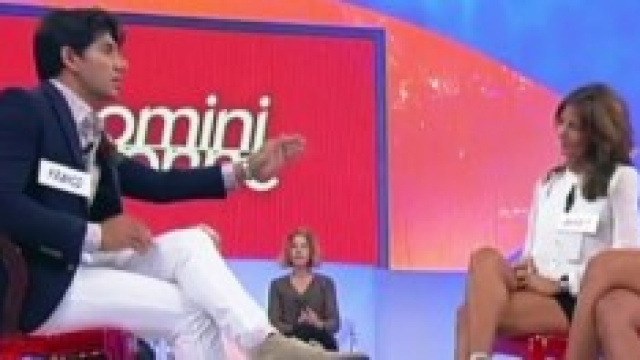 Franco, Barbara e Anna a Uomini e Donne oggi.