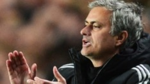 Jos&egrave; Mourinho il tecnico dei Blues