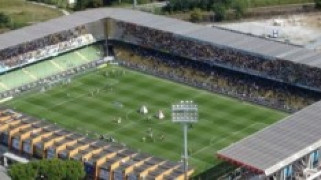 Lo stadio Manuzzi di Cesena