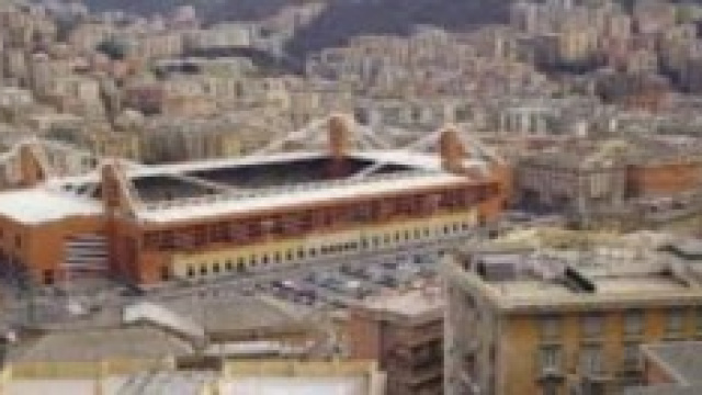Lo stadio Ferraris di Genova