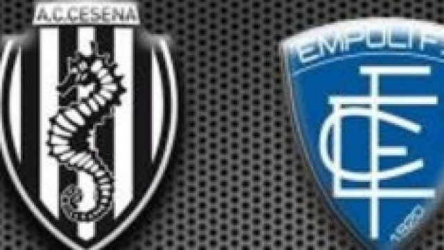 Serie A Cesena-Empoli, sabato 20 ore 18:00