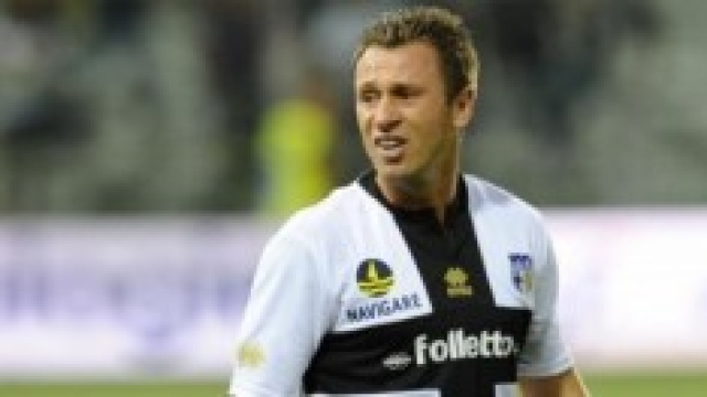 Antonio Cassano attaccante del Parma