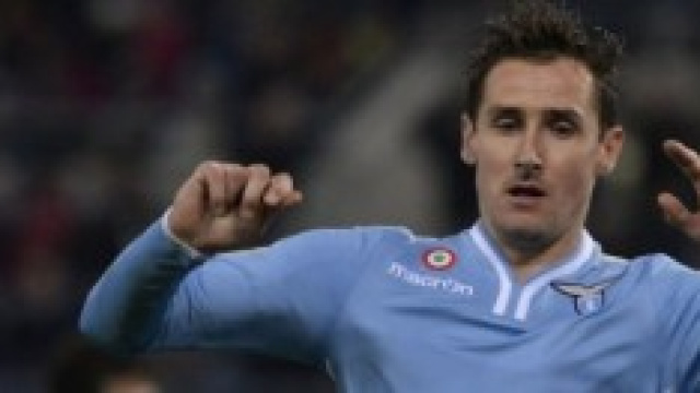 l'attaccante tedesco Klose
