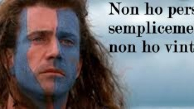 Mel Gibson interpreta Braveheart