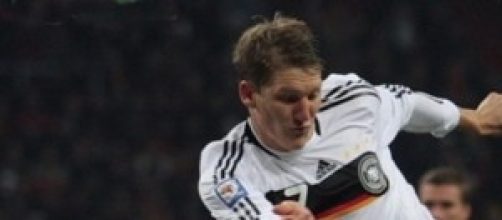 O alem&atilde;o campe&atilde;o do mundo, Bastian Schweinsteiger.