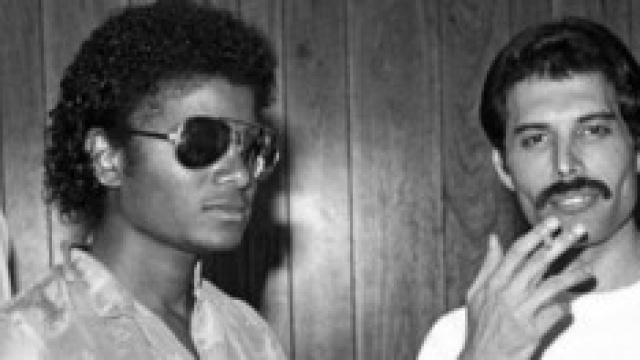 Michael e Freddie in una foto d'epoca