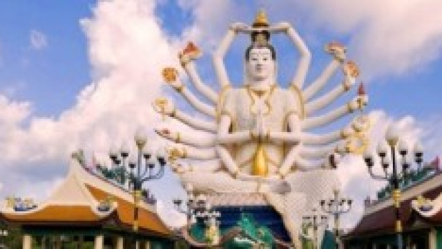 dea dalle 18 braccia, koh samui thailandia