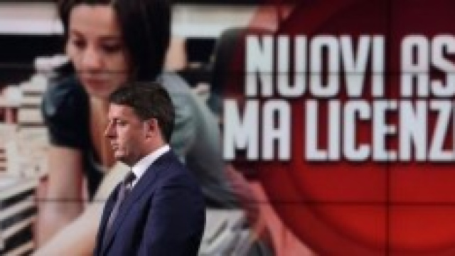 Riforma pensioni e Lavoro 2014, Renzi