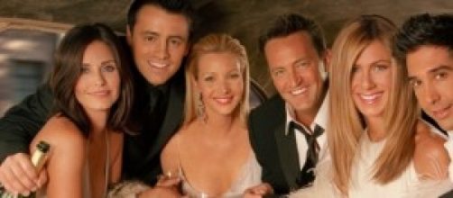 Los protagonistas de la serie "Friends"