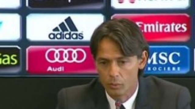 Filippo Inzaghi, tecnico del Milan