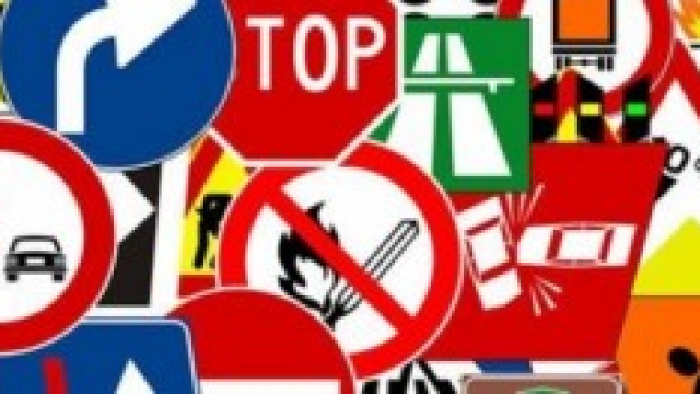 Segnaletica del codice della strada.