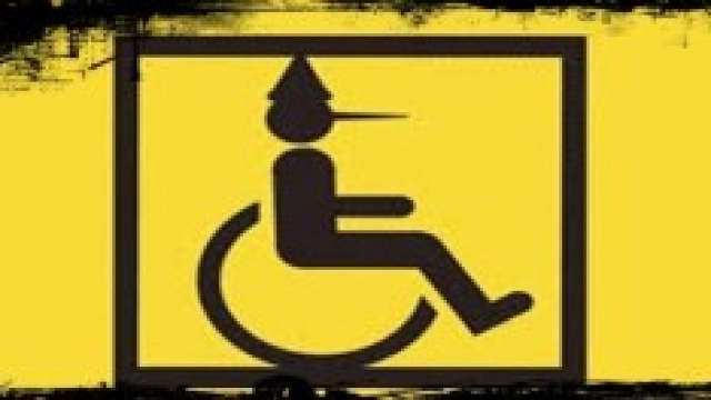 Pinocchio a passeggio in carrozzina