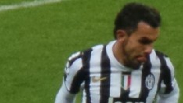 Carlos Tevez attaccante della Juve