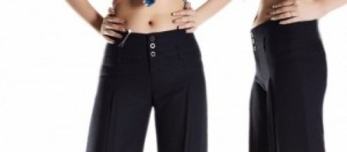 Moda Vintage y pantalones anchos