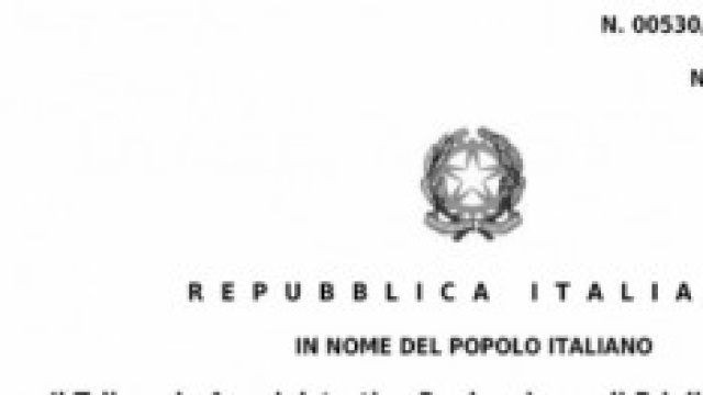 Riconoscimento punteggio intero: Tar Trieste