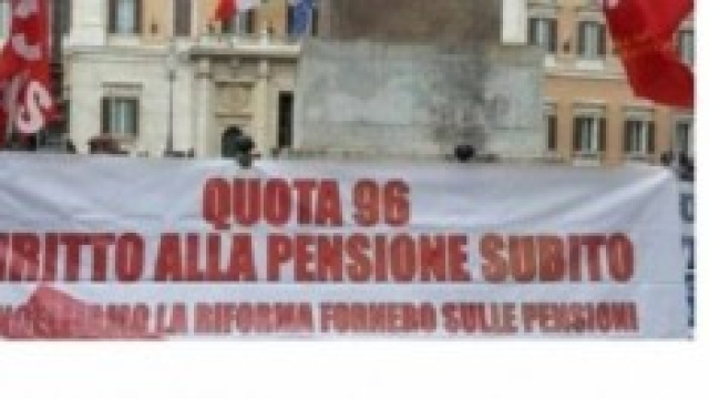 I quota 96 si mobilitano per una soluzione