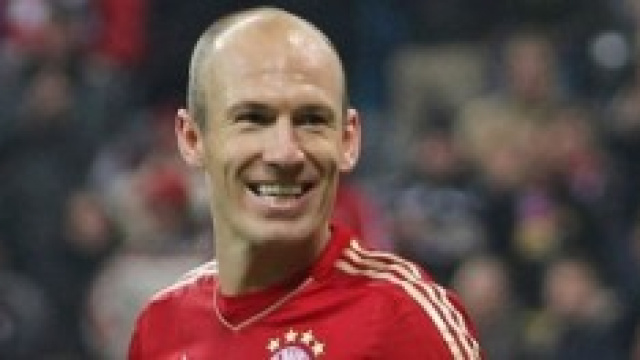 l'attaccante del Bayern Monaco Robben