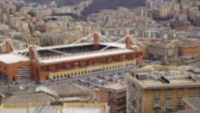 Lo stadio Ferraris di Genova