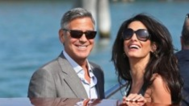 Matrimonio George Clooney e Amal Alamuddin 2014
