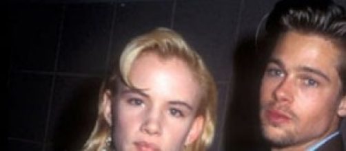 Juliette Lewis y Brad Pitt