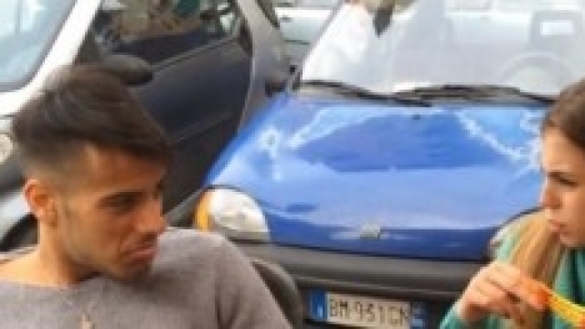 Aldo e Alessia insieme a Roma