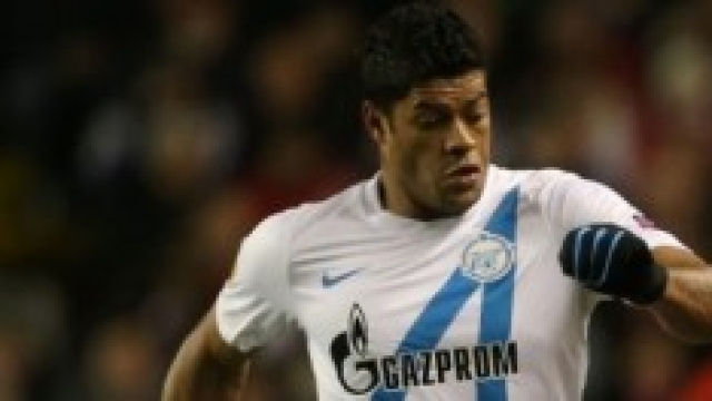 l'attaccante dello Zenit Hulk