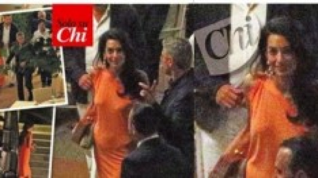 George Clooney non diventa pap&agrave; (foto: Chi)