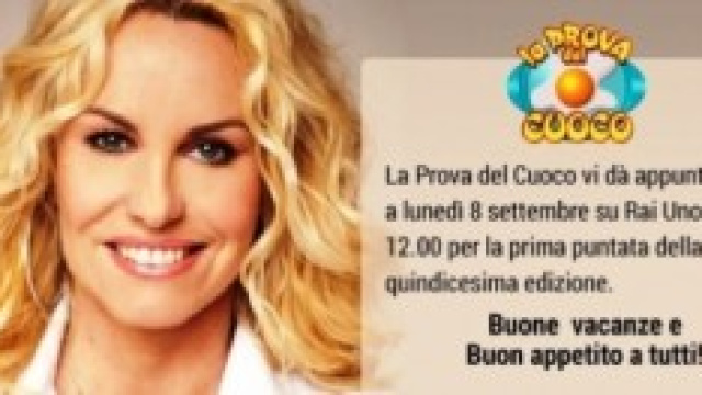 La Prova del Cuoco, si parte l'8 settembre