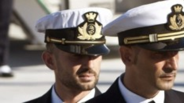 Salvadore Girone e Massimiliano Latorre i due mar&ograve;