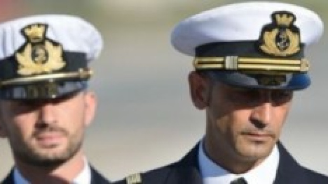 I fucilieri di marina Latorre e Girone 