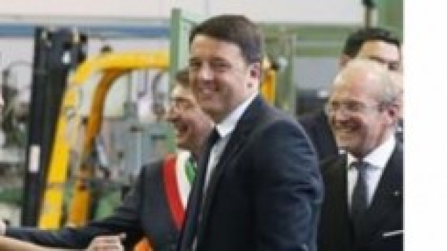 Il premier inaugura le Rubinetterie Bresciane