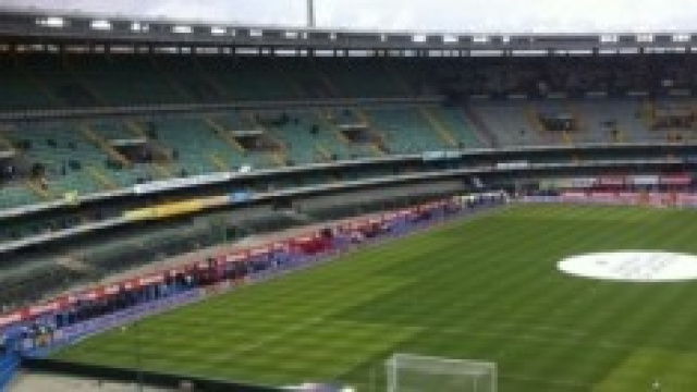 Lo stadio Bentegodi di Verona