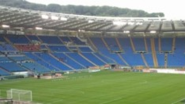 Lo stadio Olimpico di Roma
