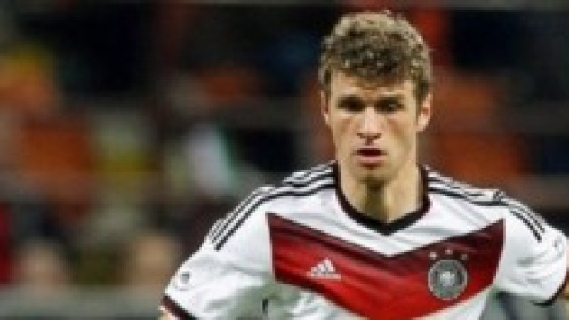 Thomas muller attaccante della germania