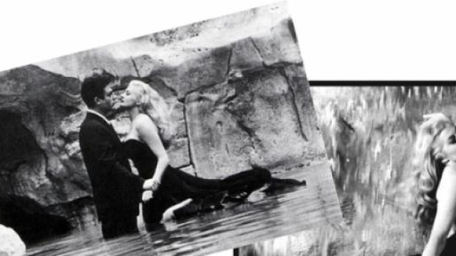 Anita Ekberg nel film " La Dolce Vita "